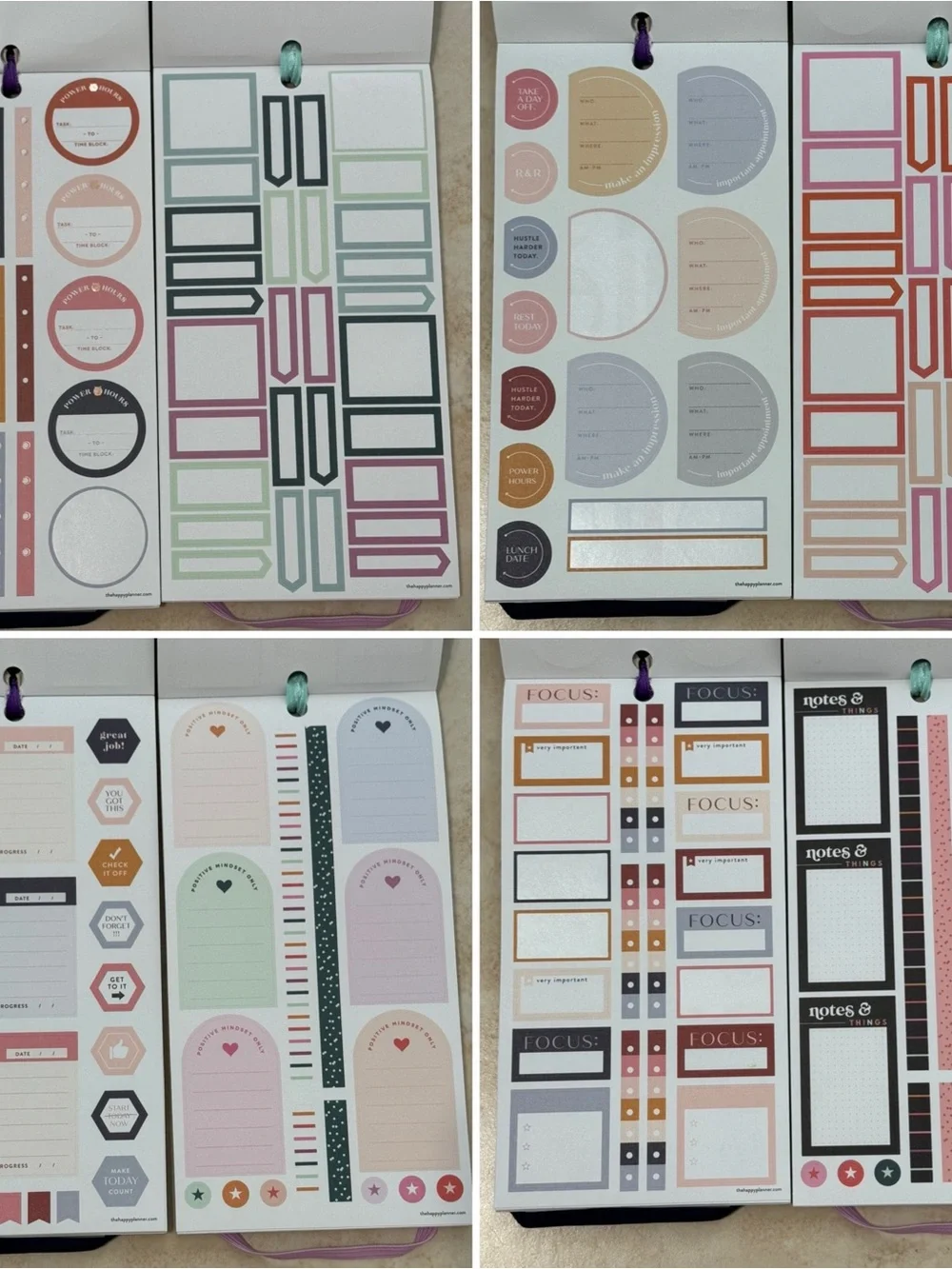 The Happy Planner Stickers - Biz Babe & Goals